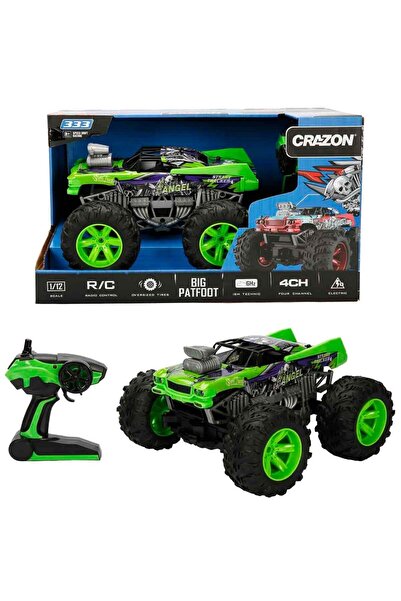 Sunman 1:12 Big PatFoot USB Şarjlı Uzaktan Kumandalı Off Road Araba 32 cm 161...