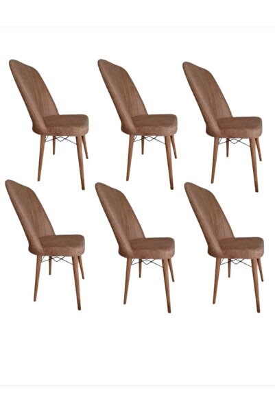 Rihan Mobilya 6 kişilik takım Mutfak Sandalye