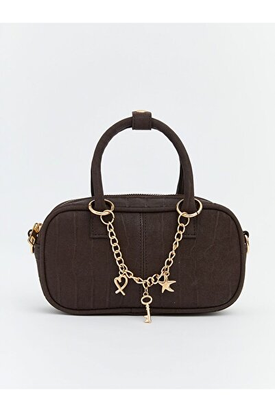 LC Waikiki Süet Görünümlü Kadın Omuz Çantası