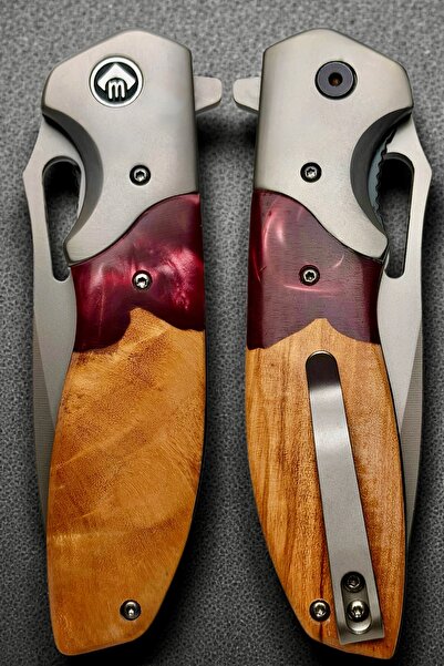 Keskin Adam Haps Bugs CM137BR 21,5 CM Paslanmaz Çelik Kamp Outdoor Cep Çakı