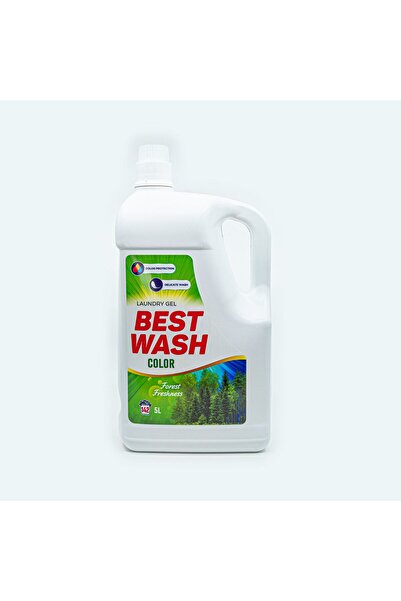 BESTWASH Detergent Lichid Gel Color Forest Freshness 5L