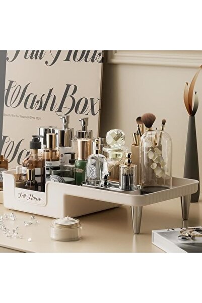 Arabest Large Capacity Makeup Brush Holder,Dustproof Desktop Organizer,For Dr...