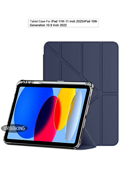 URBBKING Case for iPad (A16) 11th 2025/iPad 10th 2022 Slim Soft Clear Shell B...