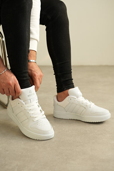 BESKAR Kb 013 Kuback White Skin Casual Men's Shoes