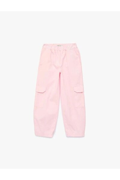 Koton Pantaloni jogger cu croială confortabilă, cu buzunare și căptușeală din...