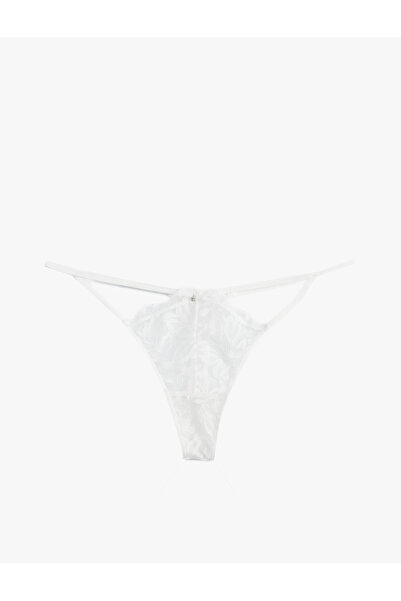 Koton cu pietre aplicate   Chiloți tip string dantelă piese