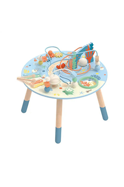 Classic World Ahşap Çok Fonksiyonlu Aktivite Masası - Okyanus 20238