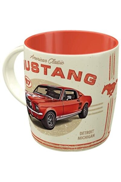 Nostalgic Art Cana ceramica 330 ml Ford Mustang GT 1967 Rosu