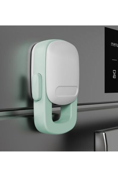 Arabest 4PCS Oven Door Lock Child proof Safety Product,Double Button, Heat-Re...