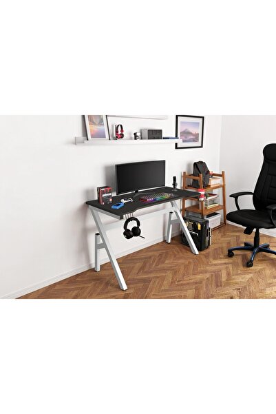 Vivense Cooper Oyuncu Masası, Beyaz, 103X50