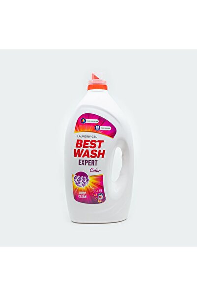 BESTWASH Detergent Lichid Gel Expert Color Deep Clean 6L