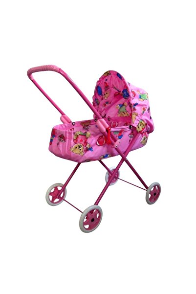 Wang Madzia Doll Stroller, Metallic, Pink
