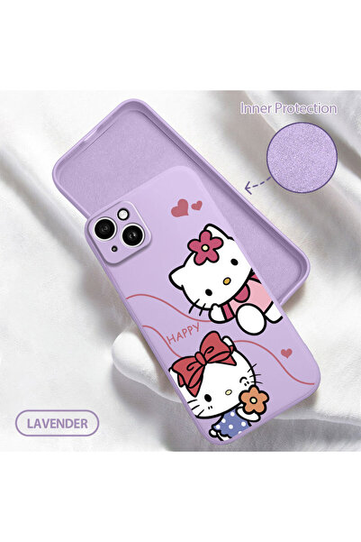 Hontinga حافظة هاتف من السيليكون الناعم متوافقة مع هاتف iPhone 14 Plus، تحتوي...