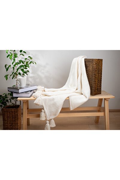 Vivense DFN HOME SOFTY KOLTUK ŞALI, BEYAZ, 90X210