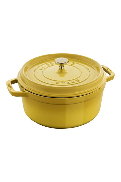 STAUB LA COCOTTE Döküm Tencere | Citron | 24 cm | 3,7 l | yuvarlak