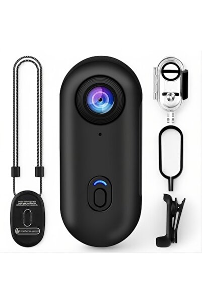 OEM Camera Video Corporala 4K Ultra HD Mini Body Cam, 8 Accesorii, Autonomie ...