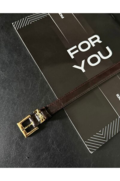 NOWVAGE Popüler model deri kemer