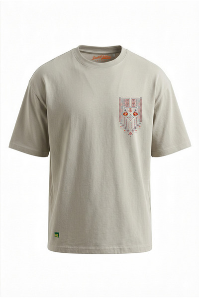 Dad&Children تي شيرت ميراج كبير الحجم للجنسين من كوف مينك