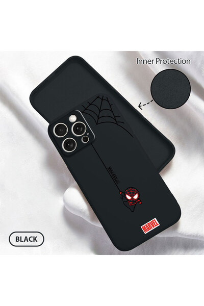 Hontinga iPhone 15 Pro Max Uyumlu Içi Kadifeli Kamera Korumalı Yumuşak Siliko...