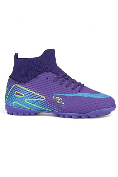 Bluefeet حذاء كرة القدم للرجال من Lio Purple Socks