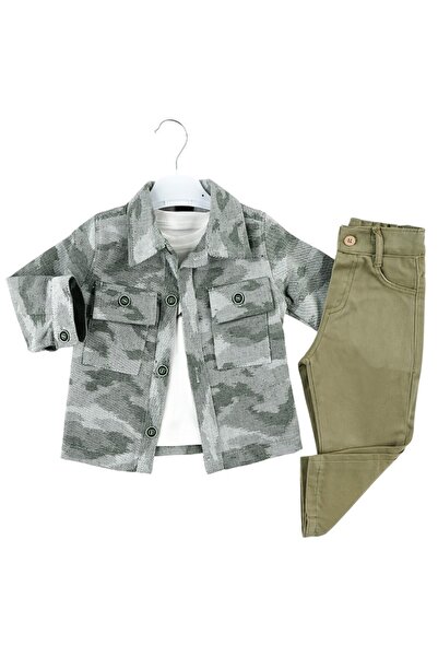 Bluefeet Khaki Jacket 3-Piece Set 5Y,6Y,7Y,8Y Boys