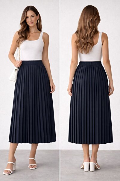 umut tekstil imalat Straight Pleated Skirt,Pleated Skirt