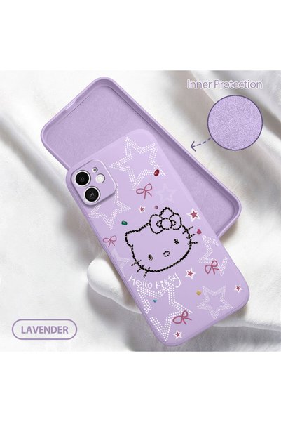Hontinga iPhone 11 Compatible Soft Silicone Phone Case with Velvet Camera Pro...