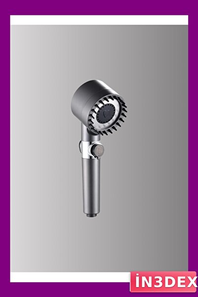 İN3DEX Filtered Shower Head with Massage Function and Water Saving Feature