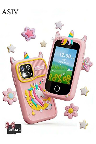 ASIV Kids Smart Phone Toys for Girls and Boys Ages 3-10