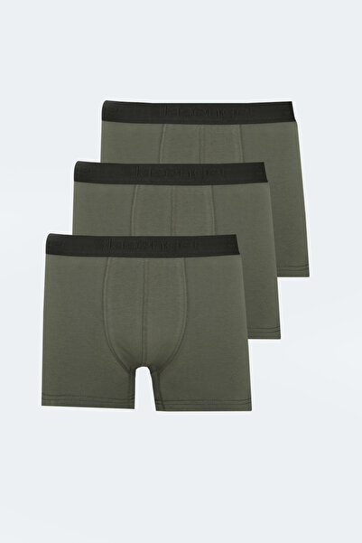Slazenger Jama Set of 3 Men's Khaki Boxers