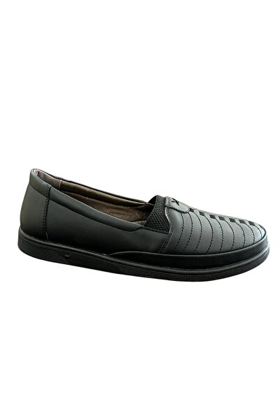 Bluefeet Black Large Size Mother Shoes Hs00324
