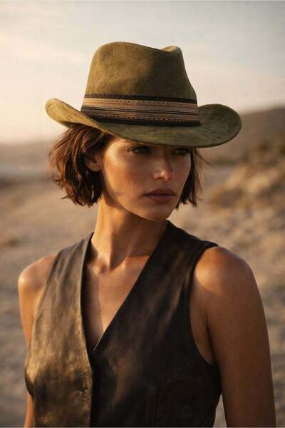 Külah قبعة نوماد ويسترن - فرونتير أوليف