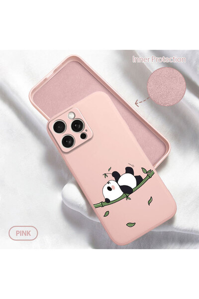 Hontinga حافظة هاتف من السيليكون الناعم متوافقة مع هاتف iPhone 15 Pro Max مع ...