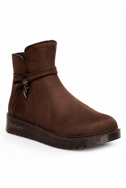 Bluefeet Dvm Suede Brown Zippered Women's Winter Boots Nsb518