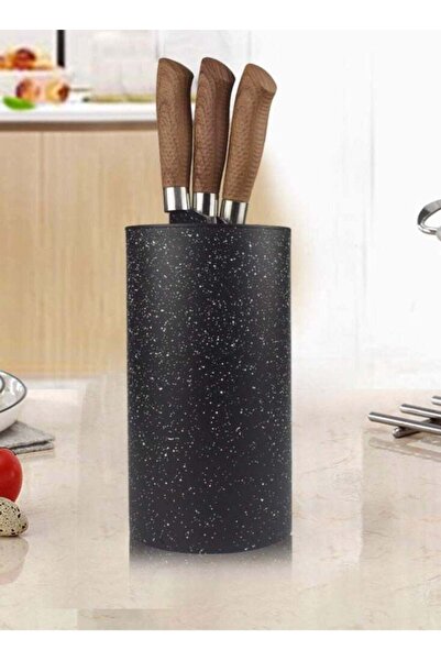 Arabest حامل سكاكين دائري قابل للفصل، حامل تخزين سكاكين فقط، يحافظ على السكاك...