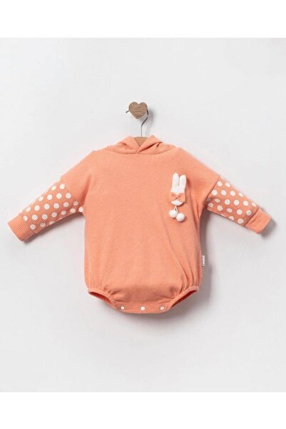 pony baby 'pony ile özel hisset' Rabbit Ear Romper Jumpsuit