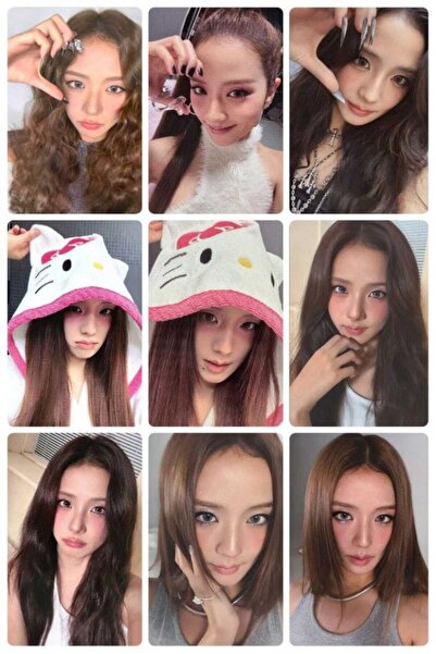 sevimliflower JİSOO BALACKPİNK1 ADET FOTOKART PVC KAPLI 9*6 CM 7 ADET AL 2 AD...
