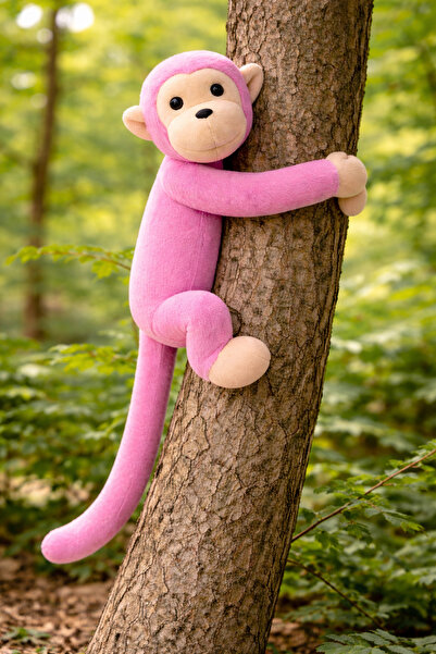 Empressco Elleri Yapışan Oyun Ve Uyku Arkadaşı Peluş Maymun Oyuncak Sarılan M...