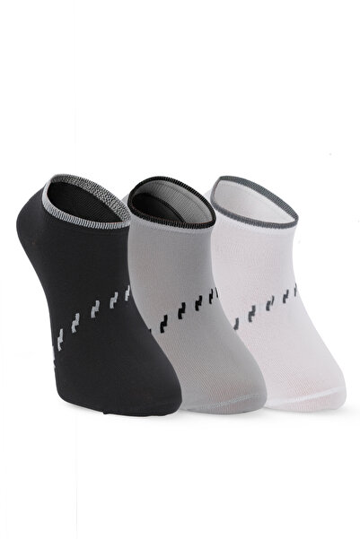 Slazenger JARA комплект от 3 чифта мъжки чорапи в черно и сиво