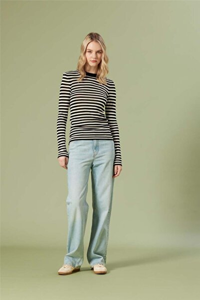 Nisan Triko Striped İnce Trko