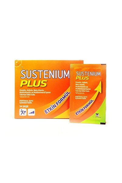 Sustenium 14 Saşe PORTAKAL Renkli