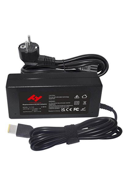 Tayinplus Şarj Kablosu için Dizüstü Bilgisayar Güç Adaptörü 20V 4.5A 90W ADLX90NCC3A Thinkpad T470 T460 T440 T