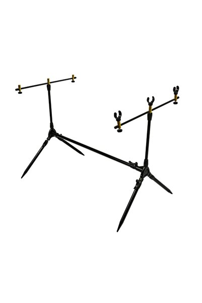 Kamasaki Rod pod Kamasaki, telescopic, 3 posturi, negru, 70-120cm x 50-60cm