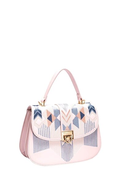 David Jones Women's Shoulder Bag Pink