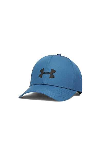 Under Armour M Blitzing Low Storm Adj Hat 1369781-498 Blue