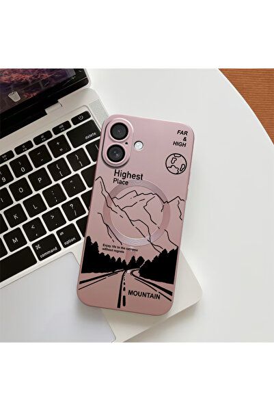 Hontinga iPhone 16 Compatible Transparent Magsafe Wireless Soft Silicone Phon...