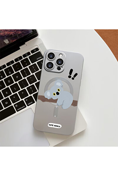 Hontinga iPhone 16 Pro Compatible Transparent Magsafe Wireless Soft Silicone ...