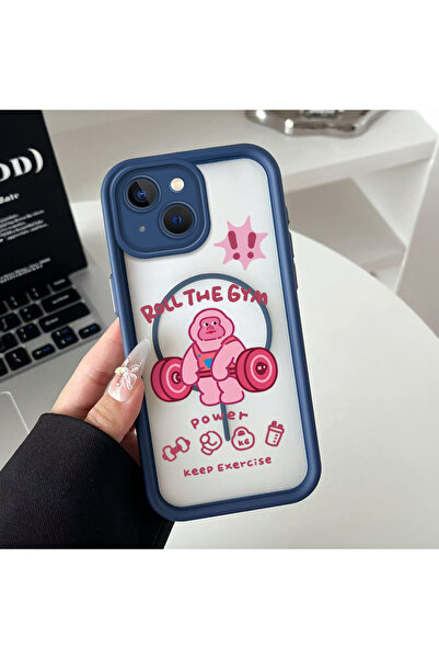 Hontinga حافظة هاتف من السيليكون الشفاف متوافقة مع هاتف iPhone 15 من Magsafe ...