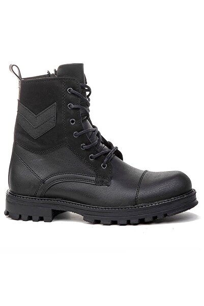 Bluefeet Cnt Black Rubber Non-Slip Sole Men's Boots Nsb931