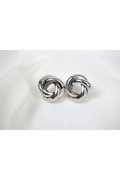 ATELİER TUĞBA Kp360 Spiral Knot Shaped Earrings